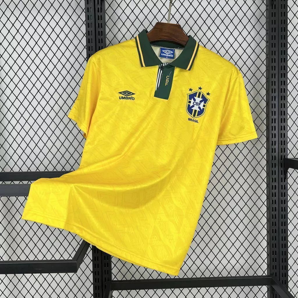 Retro Brazil National Team Shirt - 1991