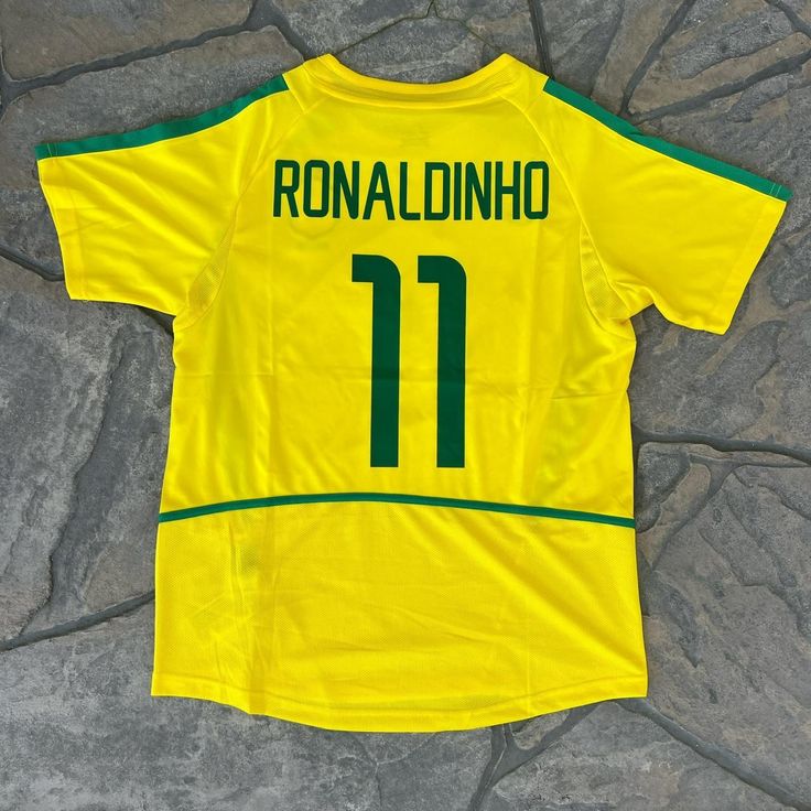BRASIL RONALDINHO JERSEY 2002