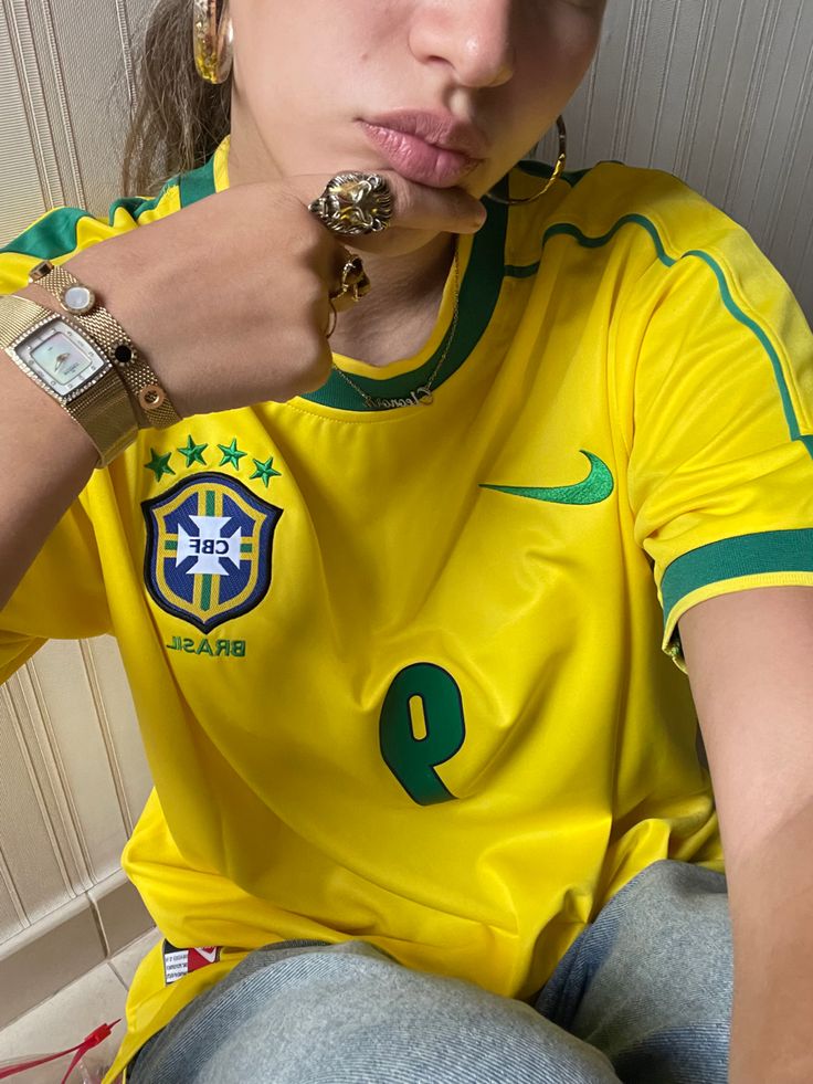 BRAZILIAN NATIONAL TEAM 98 WOMEN'S SHIRT
