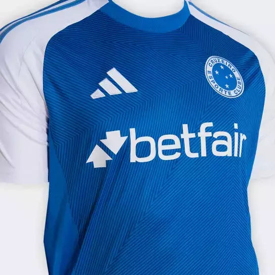 Camisa Cruzeiro I 25/26 Azul - Masculino Torcedor.