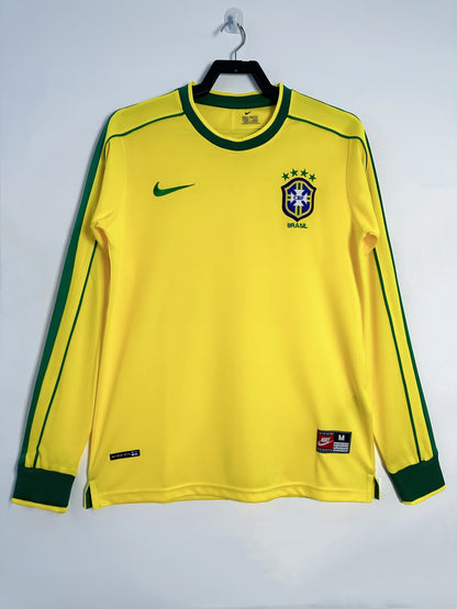 Retro long-sleeve Brazilian National Team