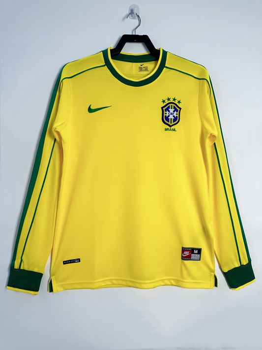 Retro long-sleeve Brazilian National Team