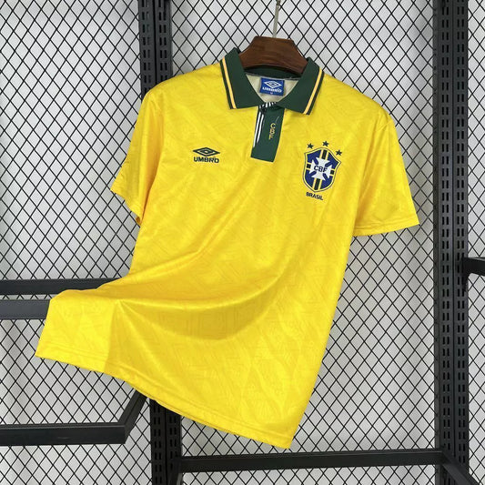Retro Brazil National Team Shirt - 1991