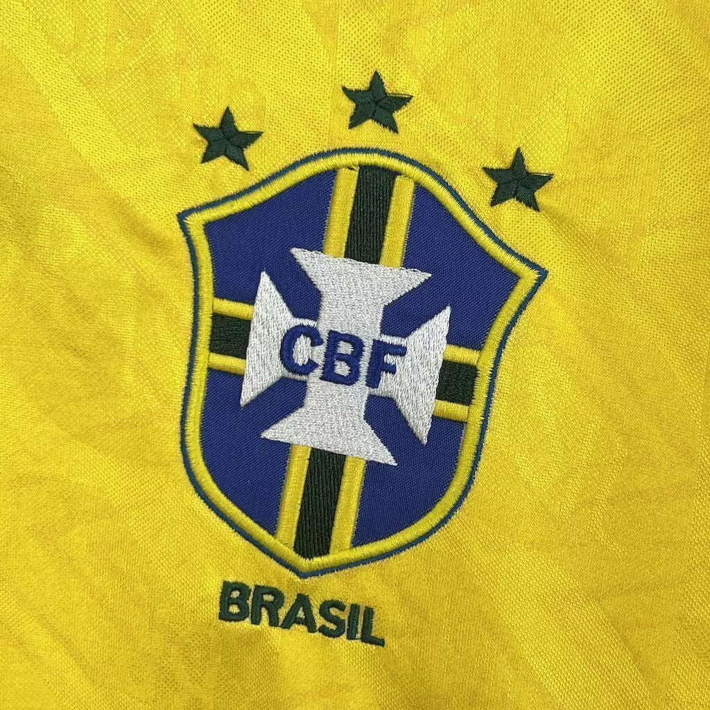 Retro Brazil National Team Shirt - 1991