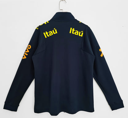 Brazilian National Team Black Cold Weather Jacket – Official Edition