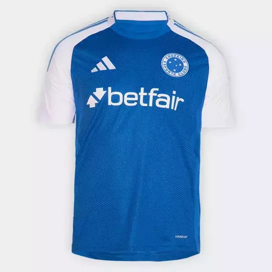 Camisa Cruzeiro I 25/26 Azul - Masculino Torcedor.
