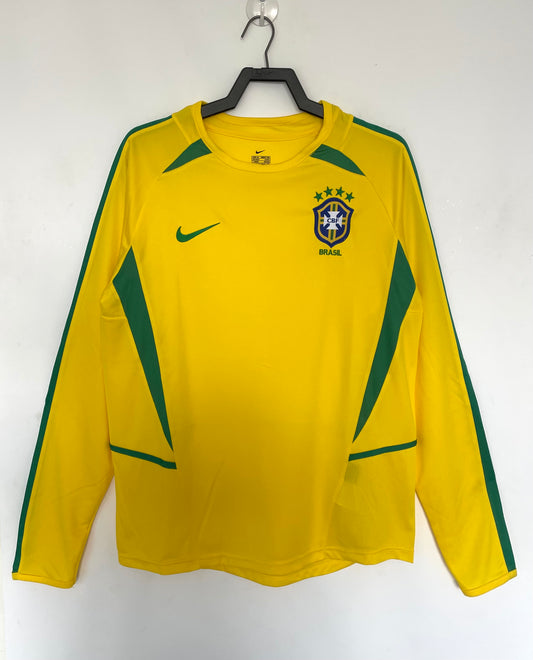 Retro long-sleeve Brazilian National Team 2002